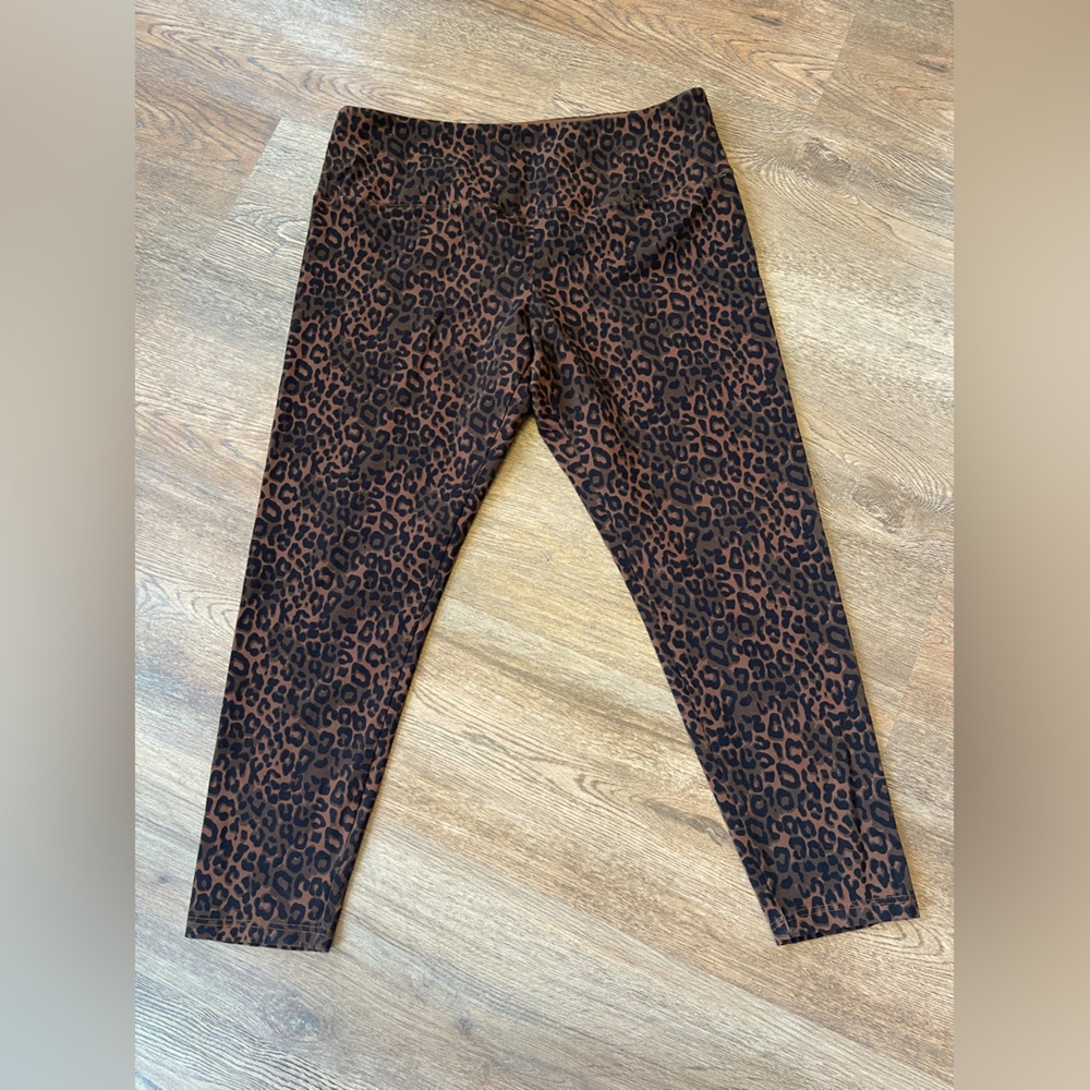 NWOT - Casablanca Marrakech Lift&Sculpt Brown Leopard Animal Print Leggings